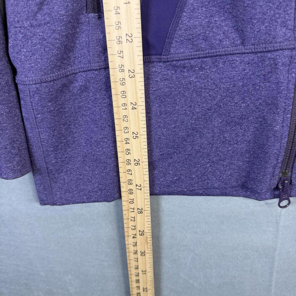 Lululemon In Stride Jacket Womens 6 Heather Purple Full Zip Stretch Gym Yoga - Picture 6 of 8